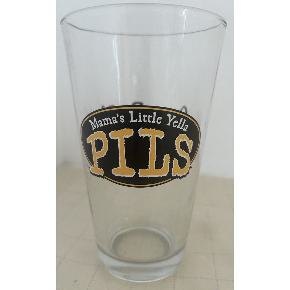Mama's Little Yella PILS Dales Pale Ale Oskar Blues Brewery Beer Pint‎ Glass
